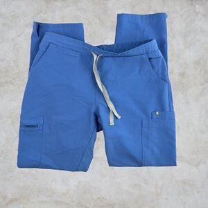 Figs Technical Collection Women's Size Small Blue Scrub Pants TW2000T